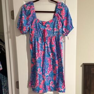 Lilly Pulitzer Vibrant Floral Mini Dress